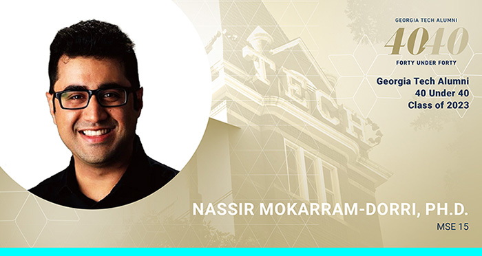 Nassir Mokarram-Dorri - Alumni Association-40 Under 40-Class of 2023